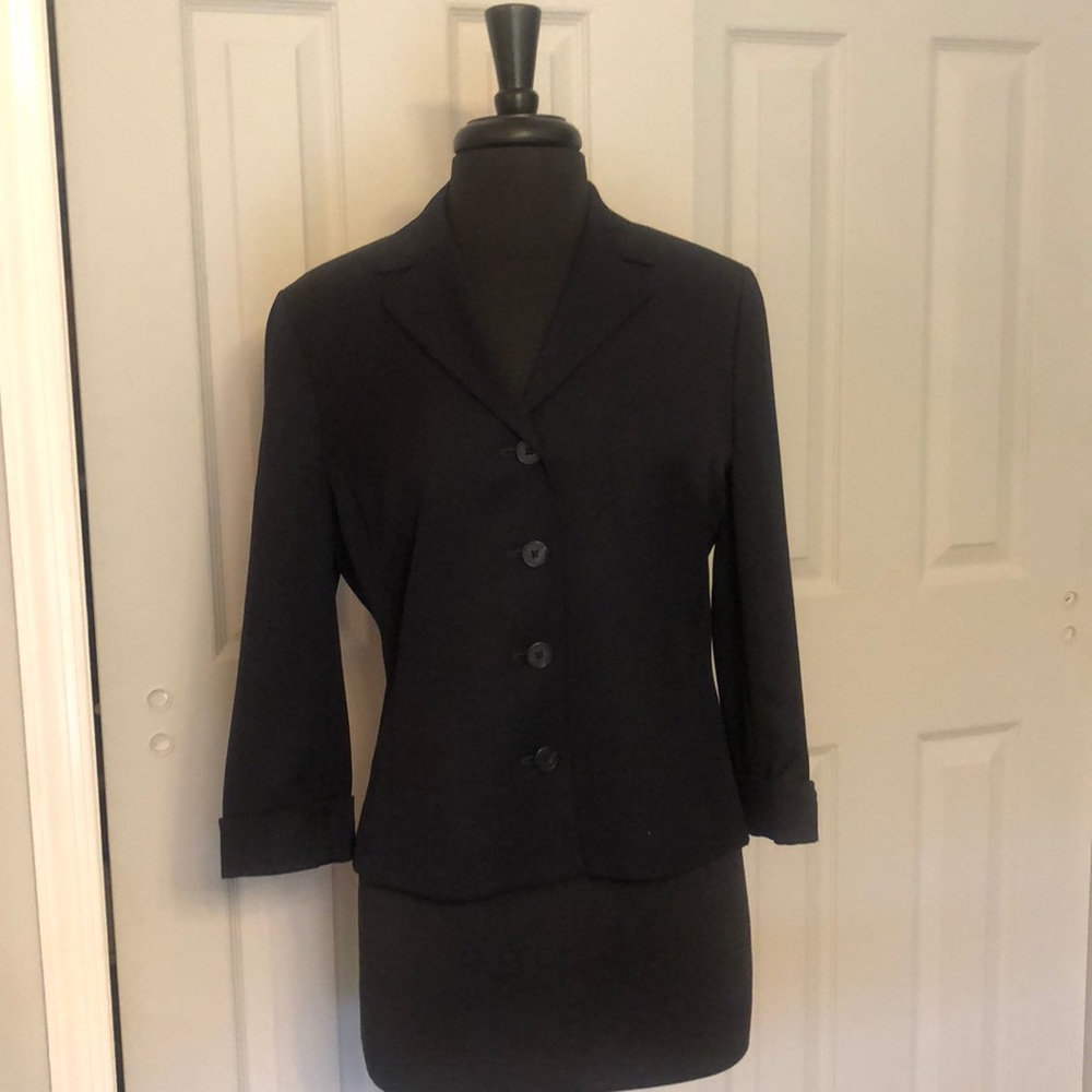 Lands End Blue Blazer size 10
